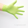Esame Green Hand Protection Safety Gloves nitrile